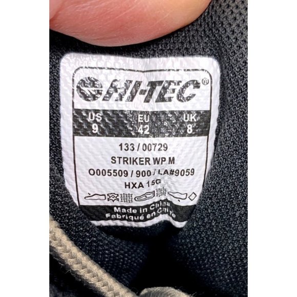 HI-TEC MENS STRIKER WP WATERPROOF CAMO ANKLE BOOTS SIZE 9 Worn Once - Picture 10 of 10